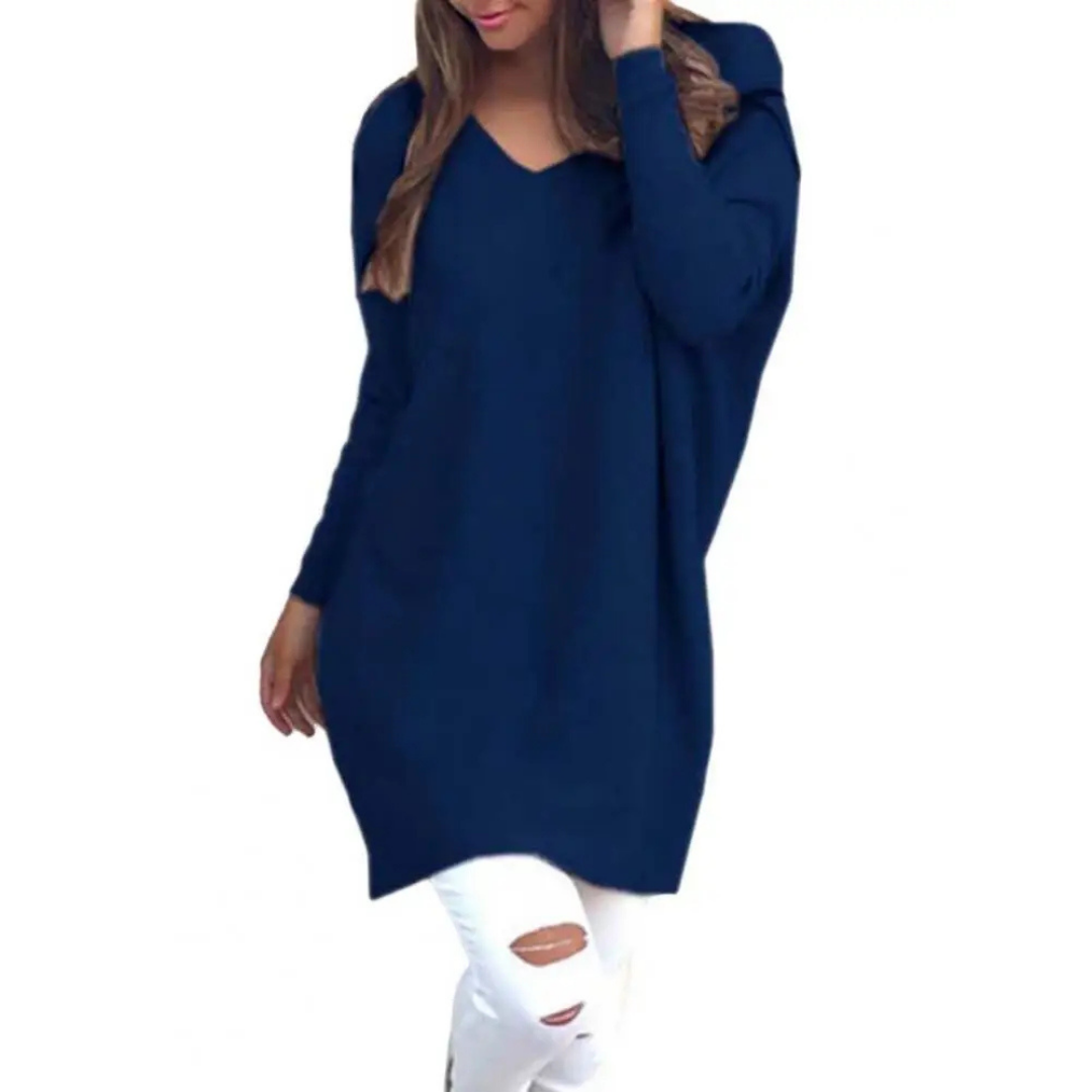 Kathy | Women's Casual Oversized V Neck Sweater – Women’s fashion piece