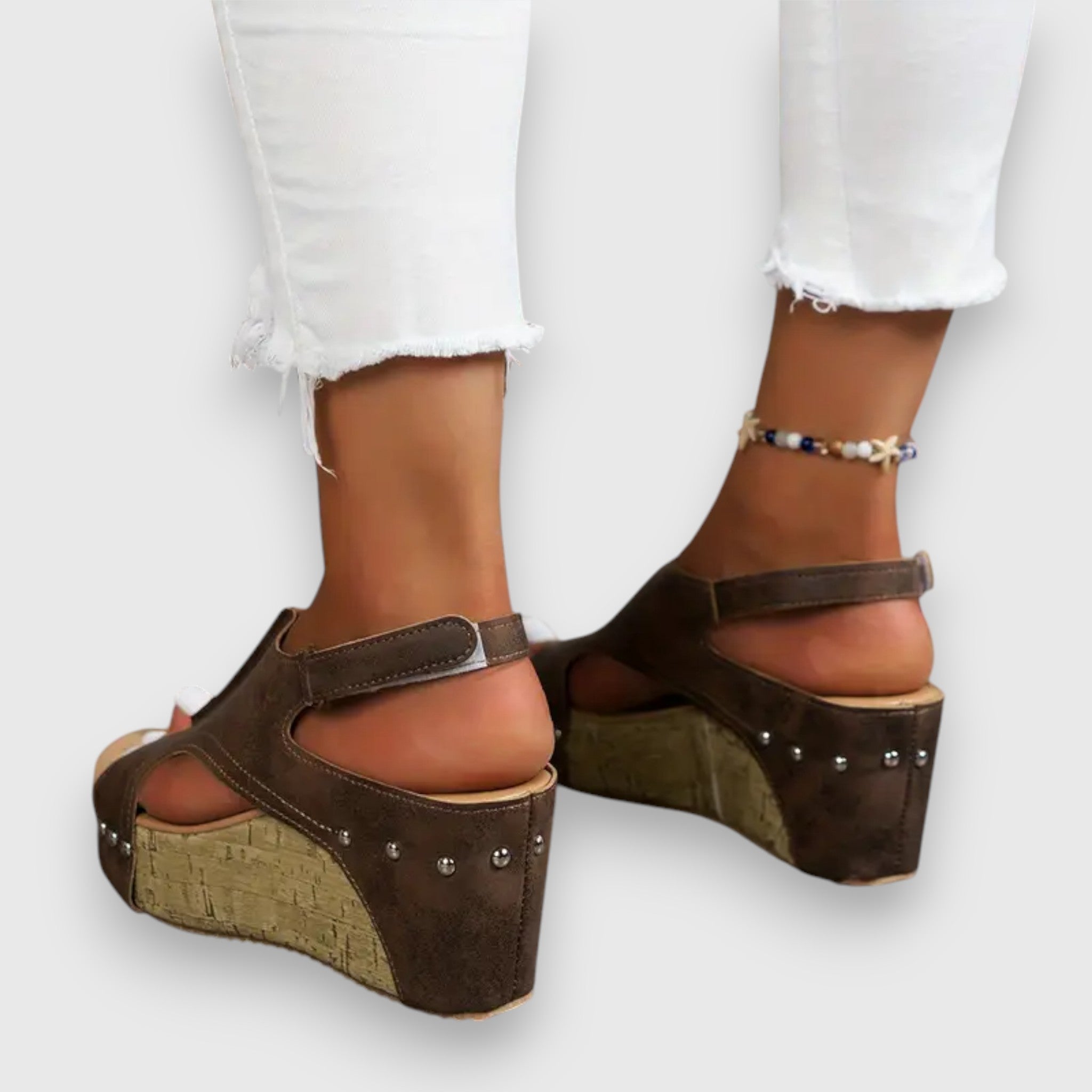 Mia | Retro Inspired Platform Sandals