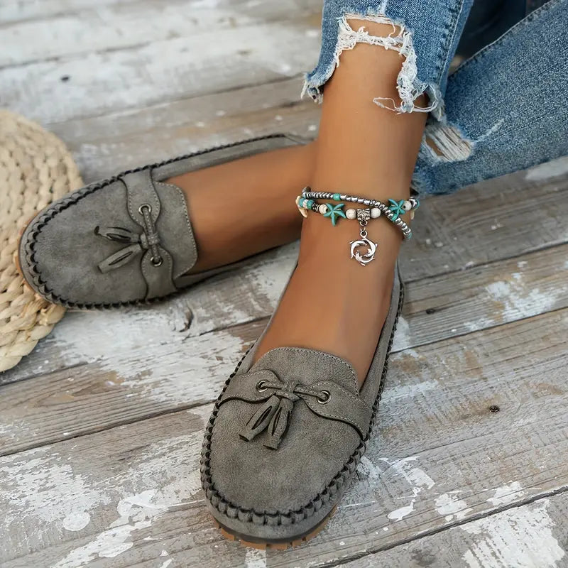 Coastal Comfort – Moccasin Style Loafers