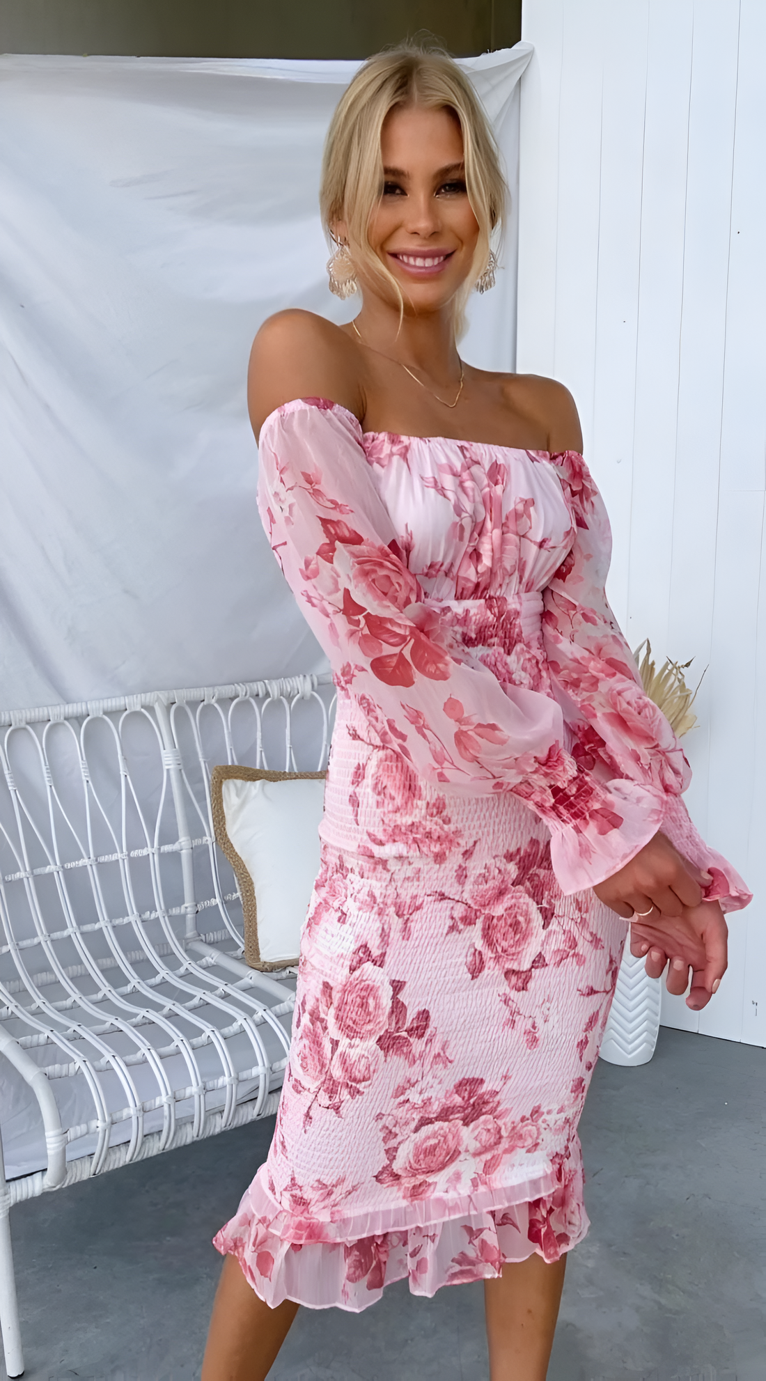 Abigail | Blooming Elegant Dress (almost Sold Out) – Women’s fashion piece
