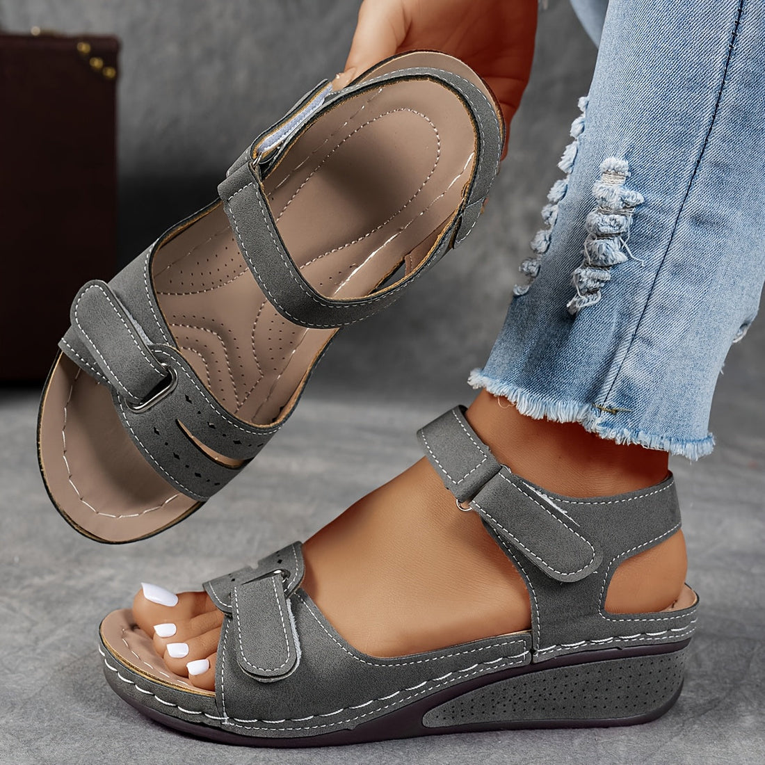 Claire Orthopaedic Comfort Flex Sandals – Women’s fashion piece