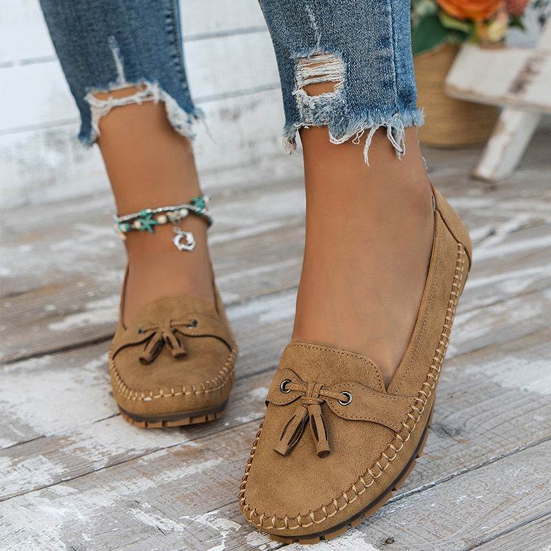 Coastal Comfort – Moccasin Style Loafers