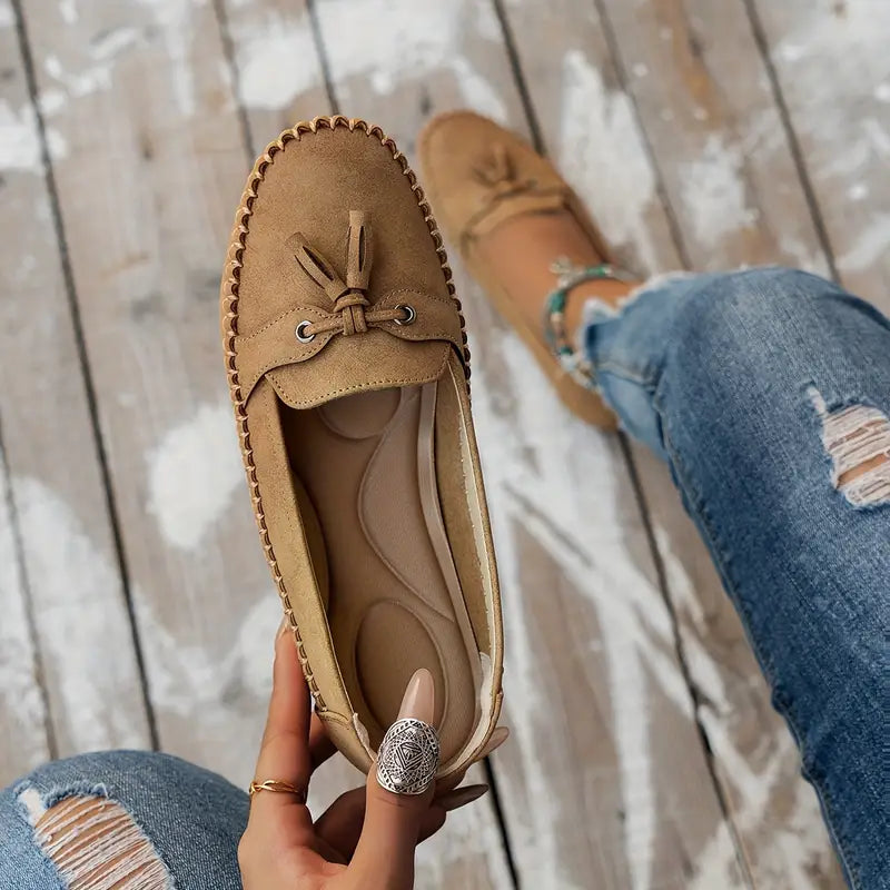 Coastal Comfort – Moccasin Style Loafers