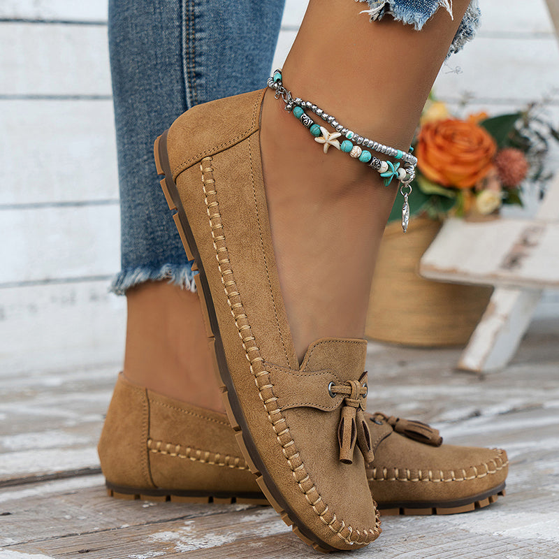 Coastal Comfort – Moccasin Style Loafers