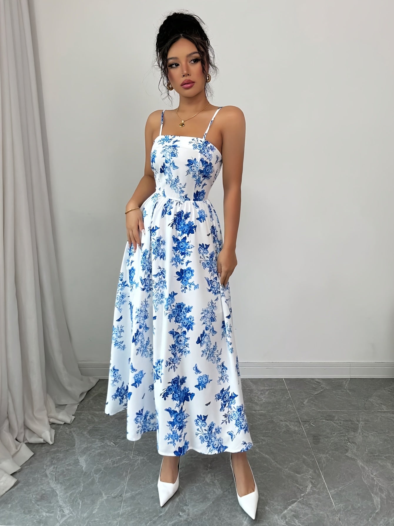 Seraphina Off Shoulder Maxi Dress