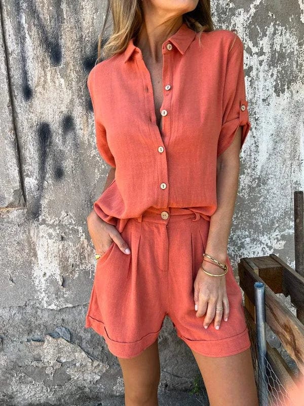 Sienna – Relaxed Button Up Set
