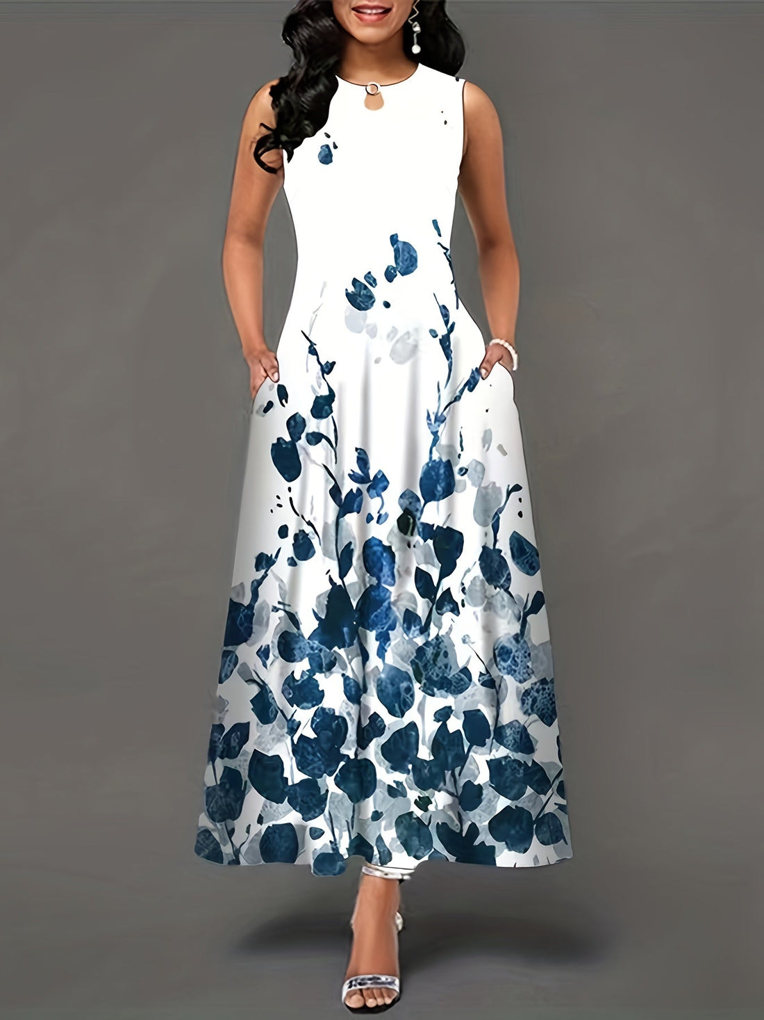 Mavis Boho Floral Maxi Dress – Women’s fashion piece