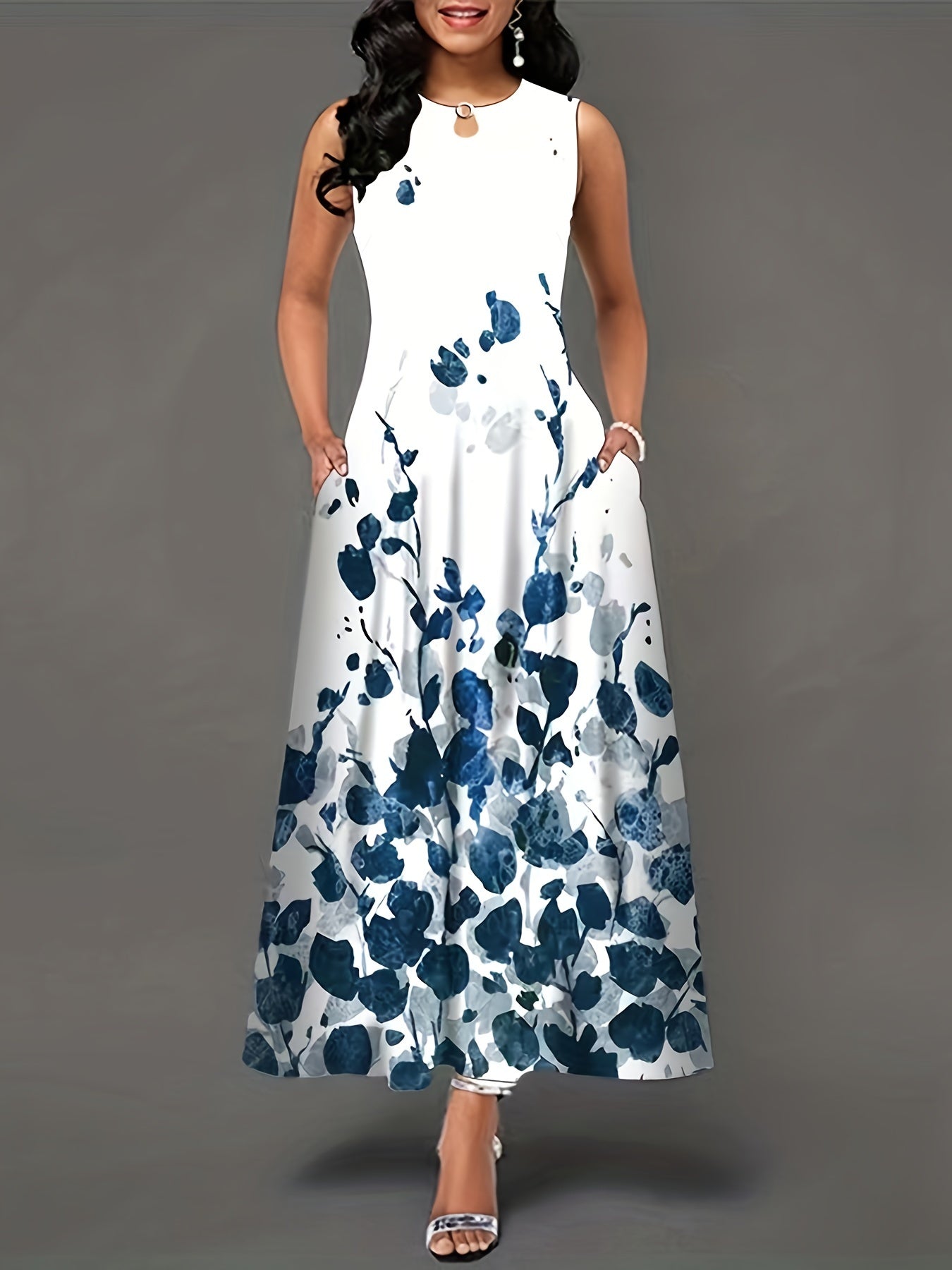 Mavis Boho Floral Maxi Dress