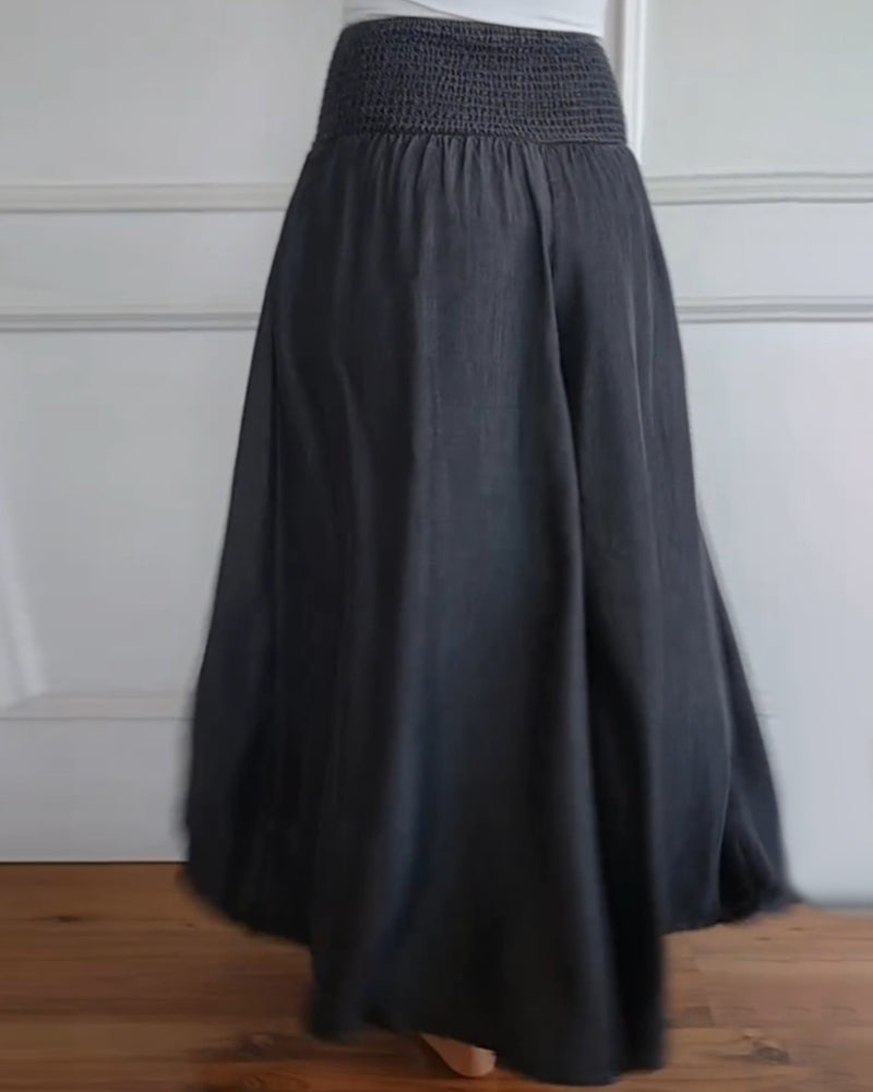 Elizabeth Elegant High Waist Wide Leg Pants – Women’s fashion piece