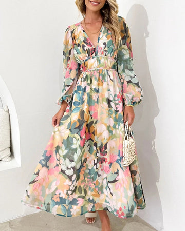Kiara | Elegant Floral Dress – Women’s fashion piece
