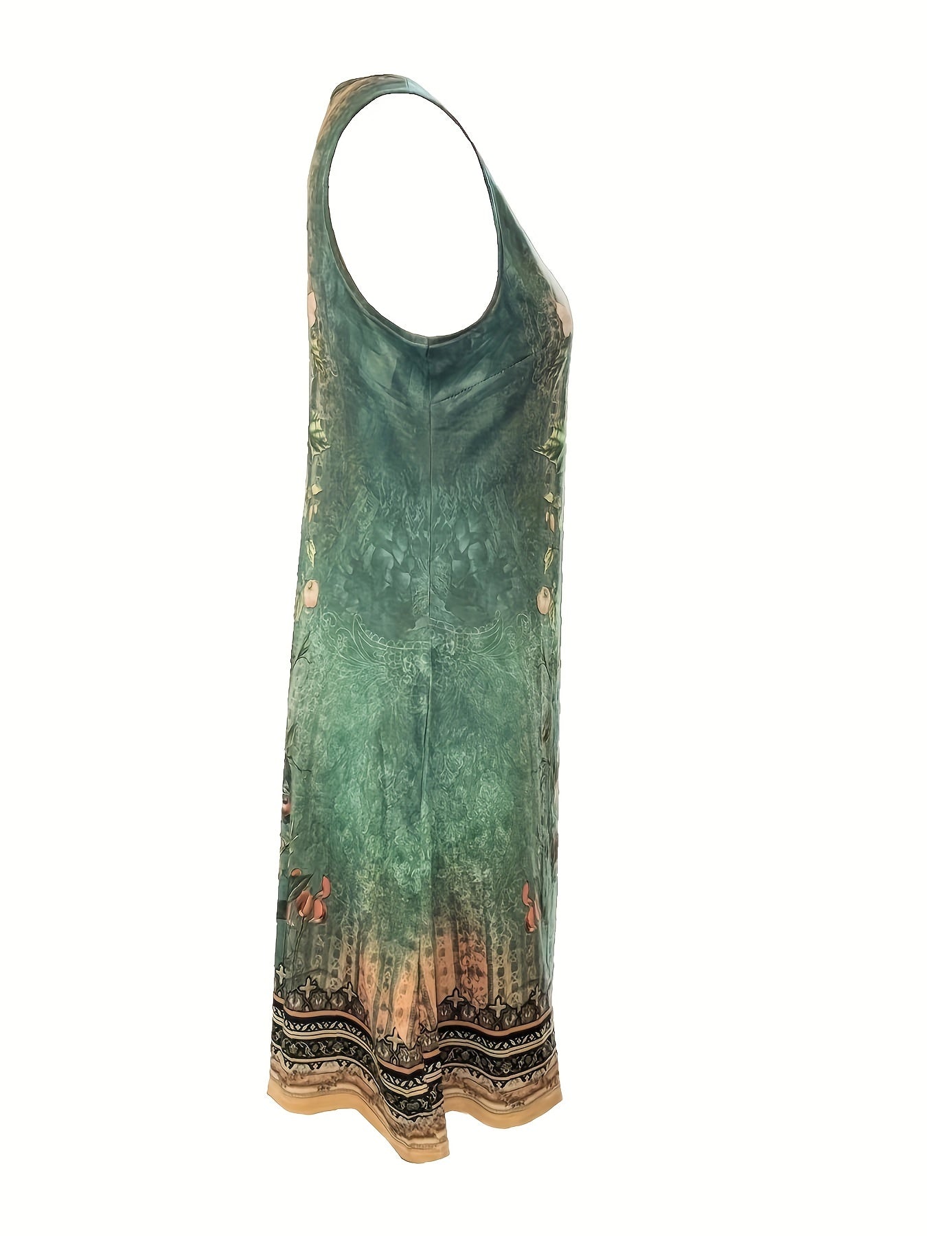 Harmoni Floral Print Notched Dress