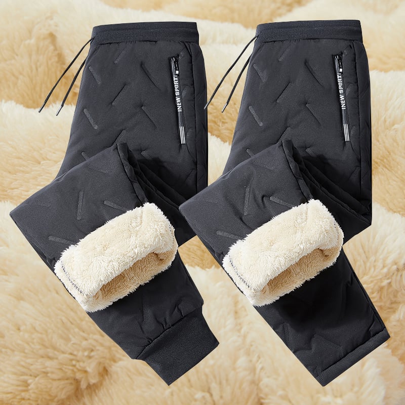 Denzel™ - Warm and Windproof Lambswool Jogging Pants