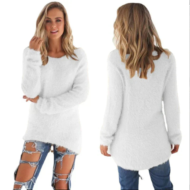 Ellianalyn | Long Cozy Winter Sweater