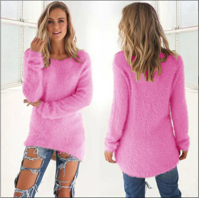 Ellianalyn | Long Cozy Winter Sweater