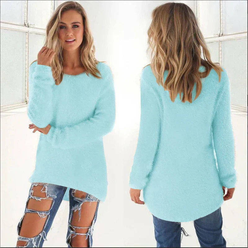 Ellianalyn | Long Cozy Winter Sweater