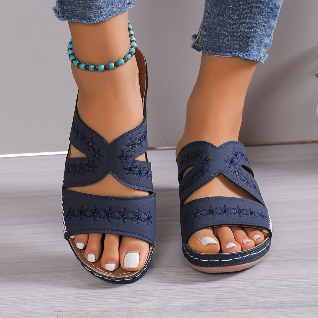 Sierra – Orthopaedic Wedge Sandals – Women’s fashion piece