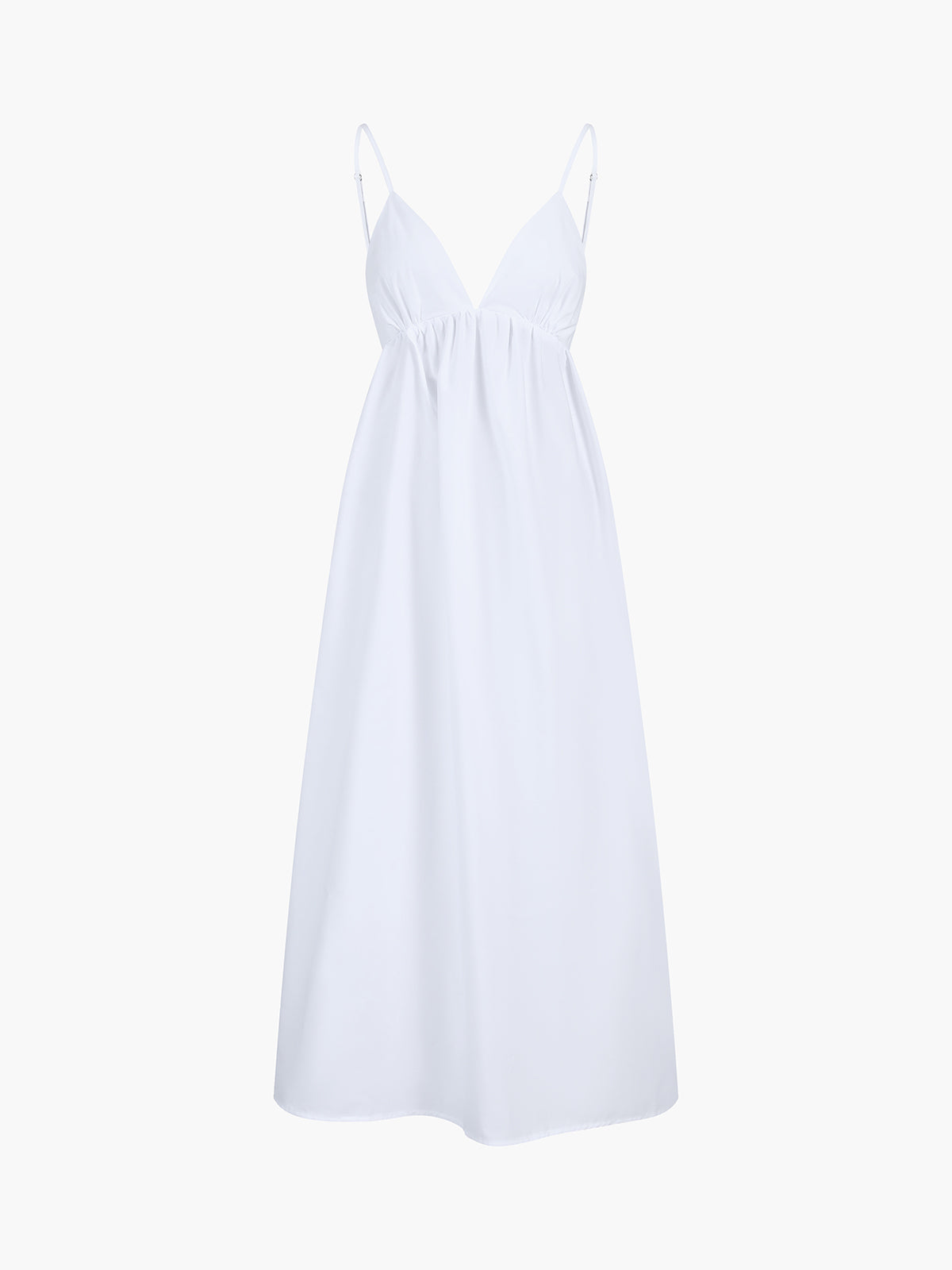 Jolina Casual Backless Maxi Dress