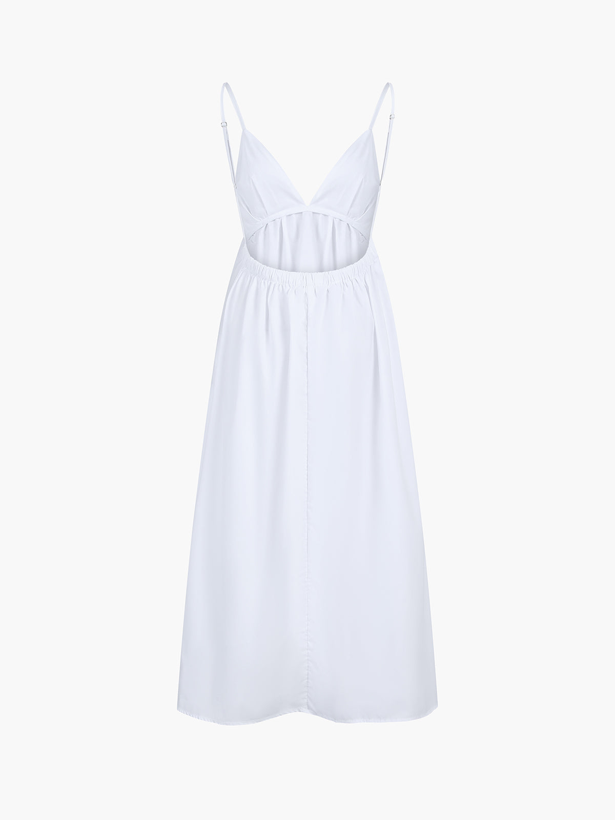Jolina Casual Backless Maxi Dress