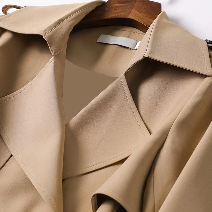 Camille – Classic Double Breasted Trench Coat