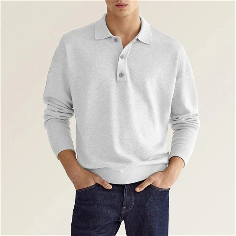 Luca™ - Long Sleeve Polo Shirt