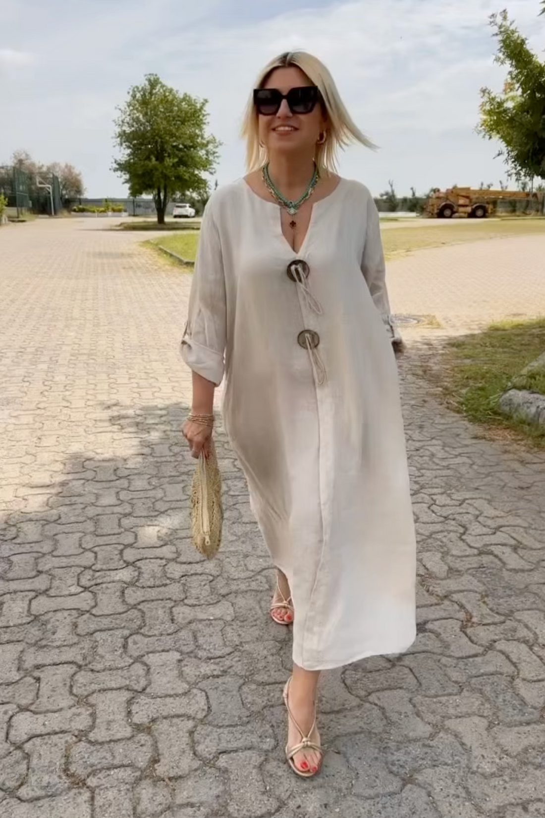 Bess Trendy Relaxed Tunic Dress – Women’s fashion piece