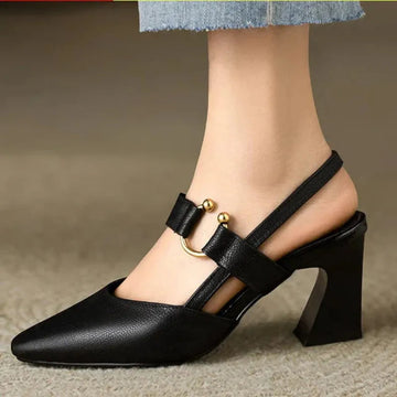 Divina – Elegant Strap Block Heels – Women’s fashion piece