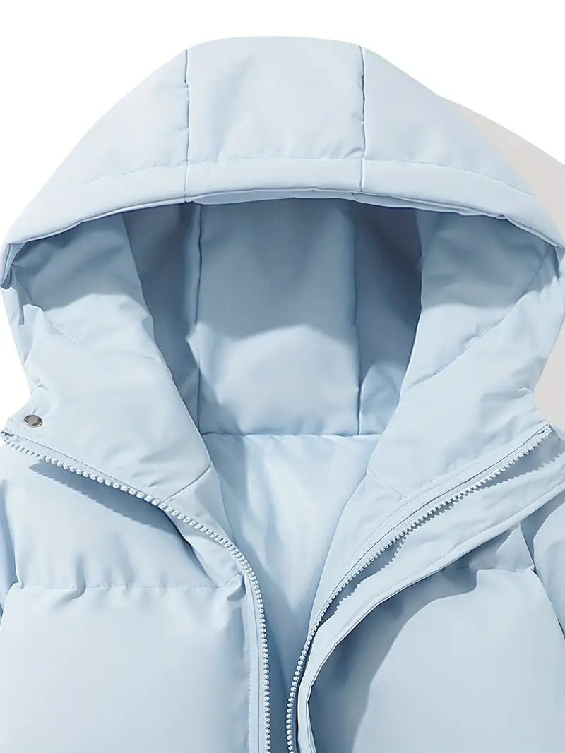 Carin™ | Lined Winter Jacket With Hood