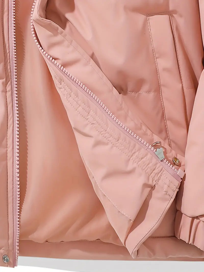 Carin™ | Lined Winter Jacket With Hood