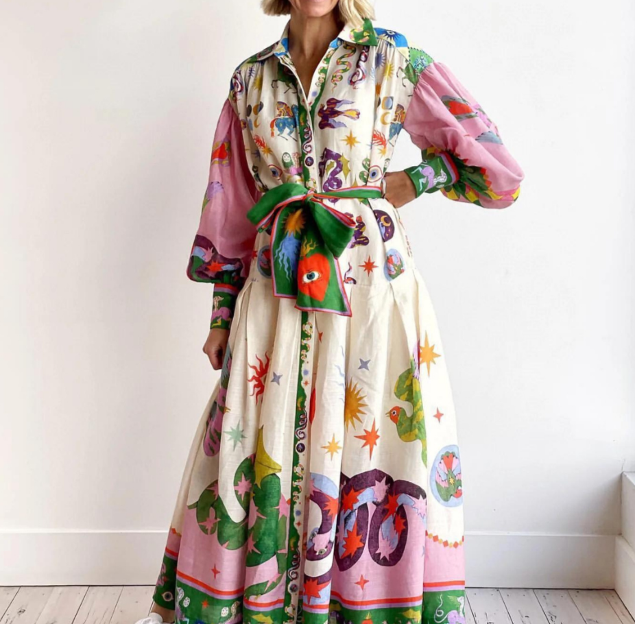 Claudia | Dress With Volume (almost Sold Out) – Women’s fashion piece