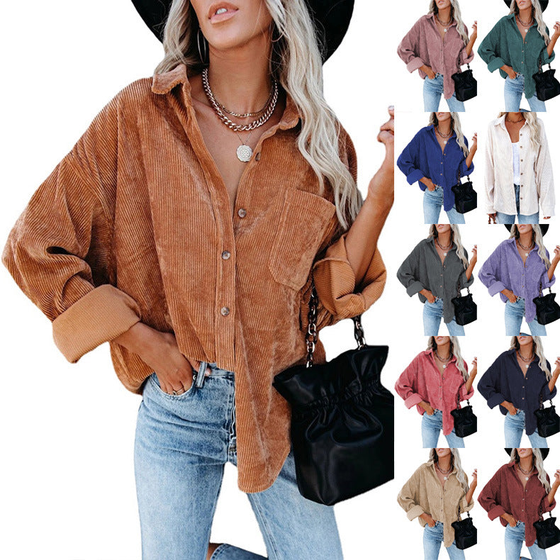 Isla Oversized Autumn Blouse