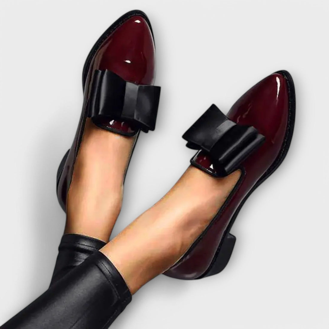 Heidi Luxe Bow Loafers – Women’s fashion piece