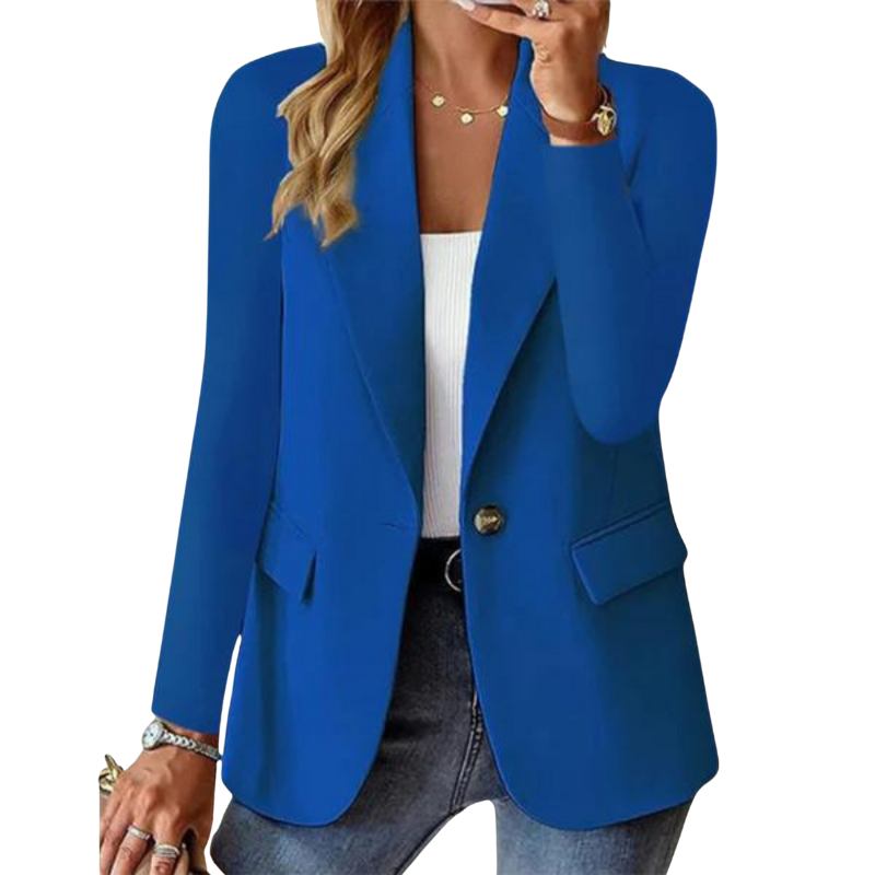 Charlotte – Sleek One Button Blazer
