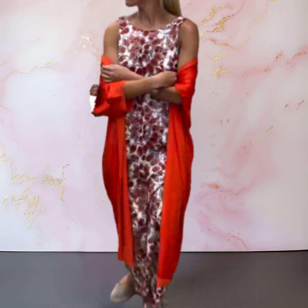 Camilla Printed Layered Maxi Set