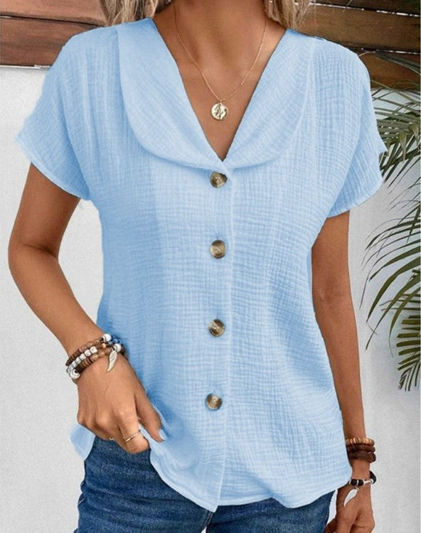 Sophia Chic Summer Blouse