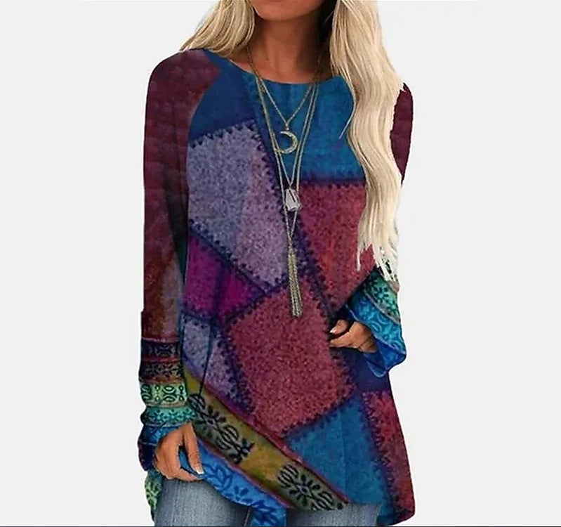 Nova Boho Patchwork Tunic