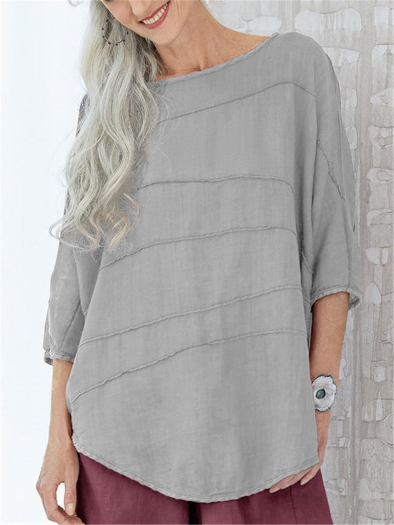 Nadia Textured Relaxed Blouse
