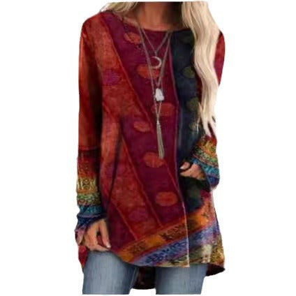 Nova Boho Patchwork Tunic