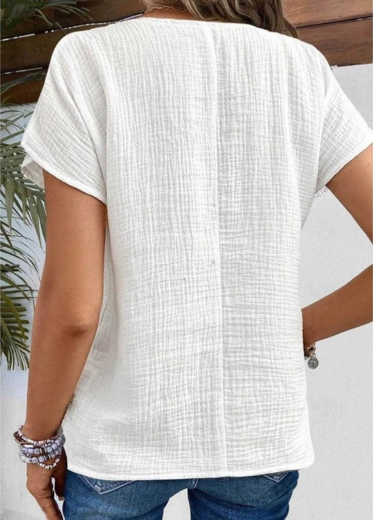 Tova Relaxed Fit Summer Blouse