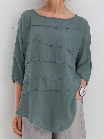 Nadia Textured Relaxed Blouse – Women’s fashion piece