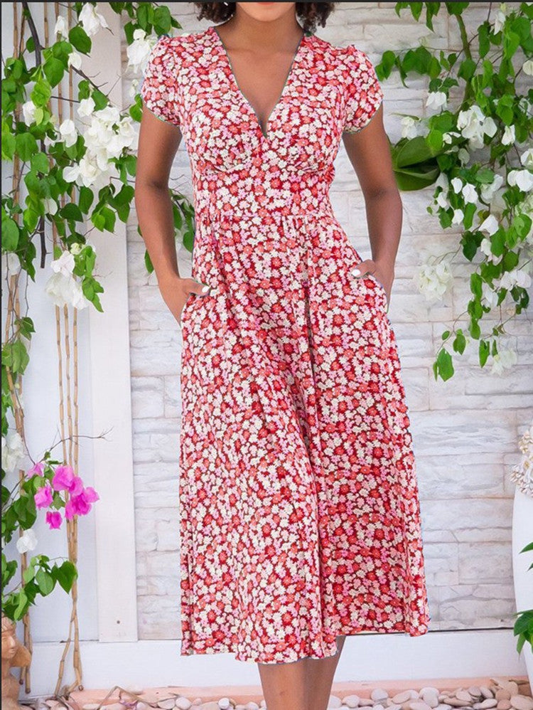 Fienna – Button Front Midi Dress – Women’s fashion piece