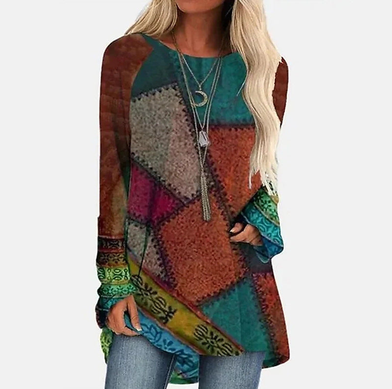 Nova Boho Patchwork Tunic