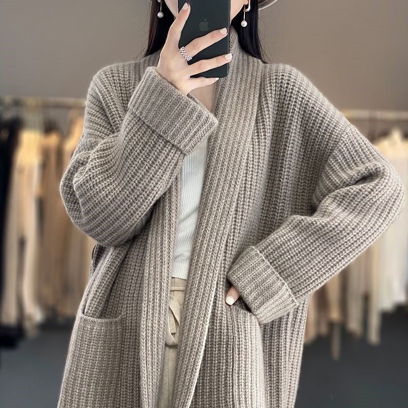 Catharina | Long Knitted Cardigan For Women – Women’s fashion piece