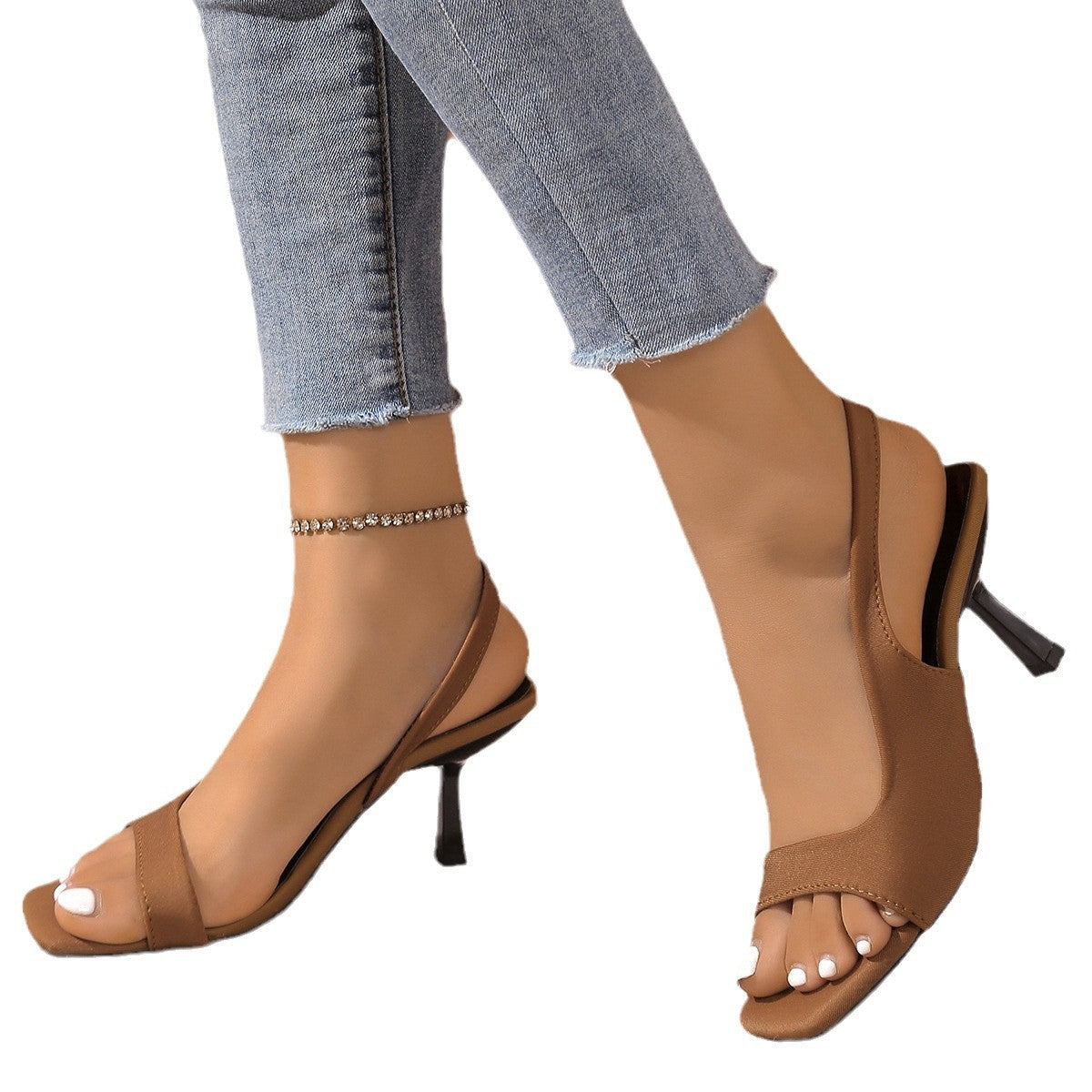 Alora Slingback Heeled Sandals
