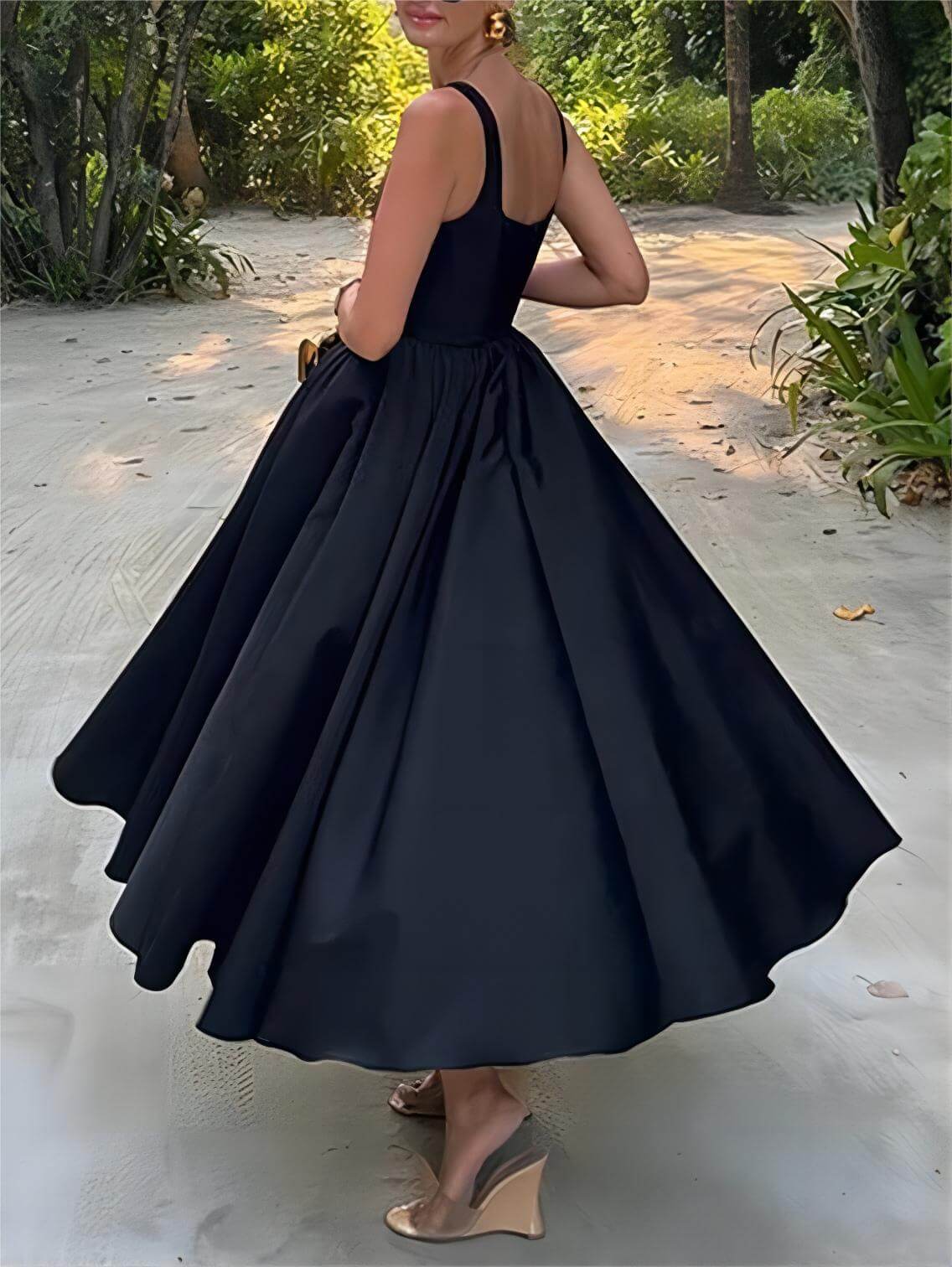 Patricia Elegant A Line Midi Dress