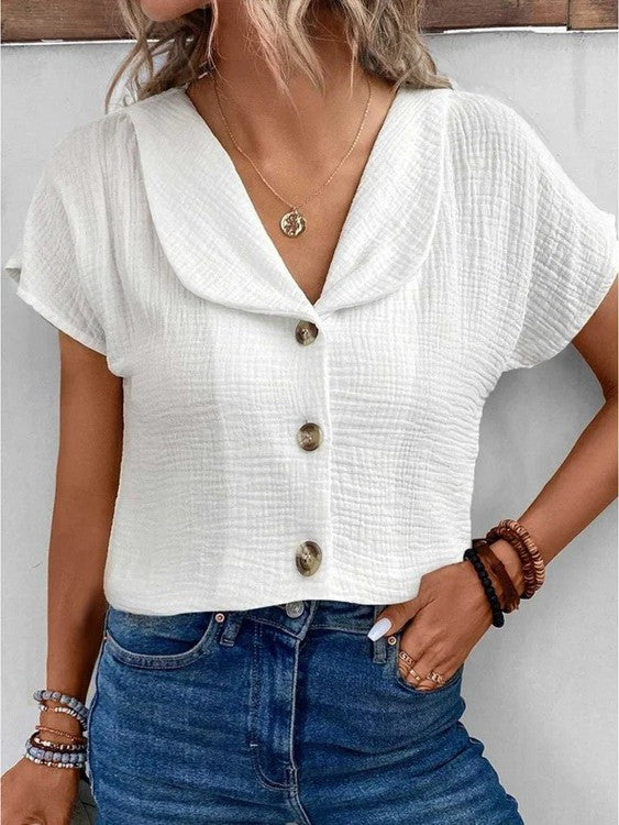Sophia Chic Summer Blouse – Women’s fashion piece