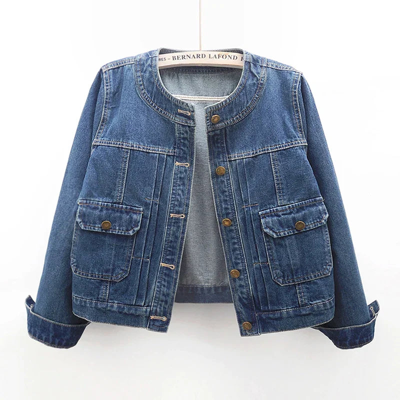 Lena Cotton Pocket Utility Jacket – Women’s fashion piece