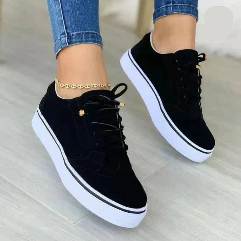 Livia Brogue Platform Sneakers