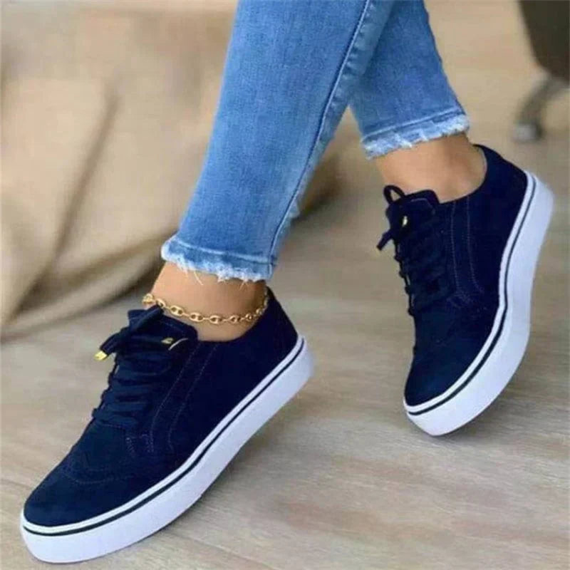 Livia Brogue Platform Sneakers