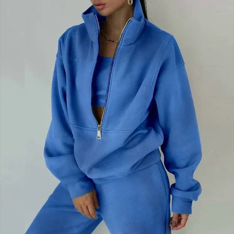 Jade – Zip Lounge Co Ord Set – Women’s fashion piece
