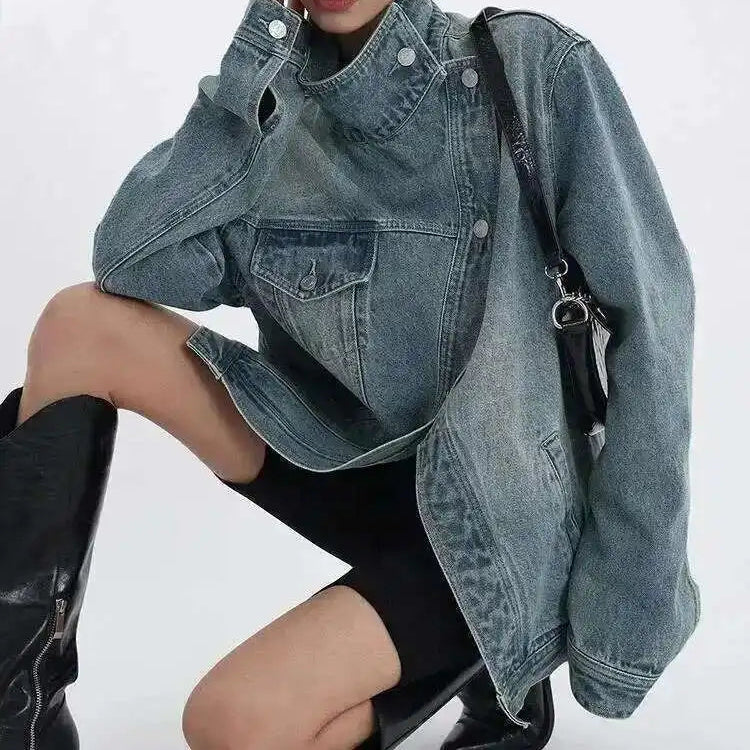 Zara High Collar Street Jacket – Women’s fashion piece